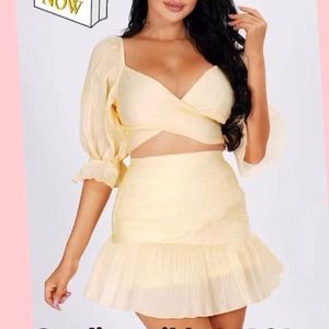 Beautiful summer set yellow!!